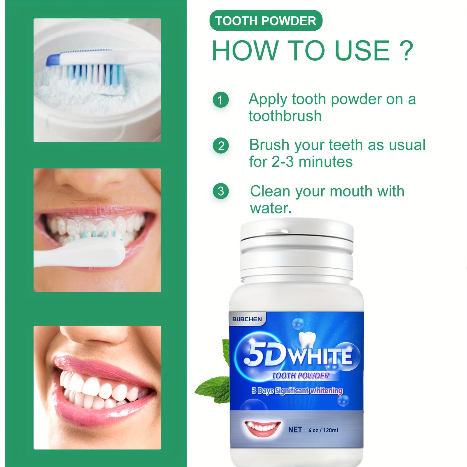Polishing & Freshening Tooth Powder