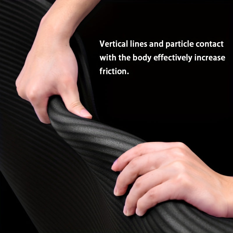 High-Density Fitness Mat for Yoga and Training with Enhanced Grip