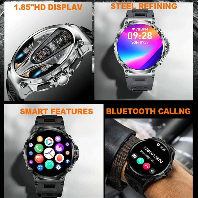 Elite GPS Sport Smartwatch with AMOLED Display