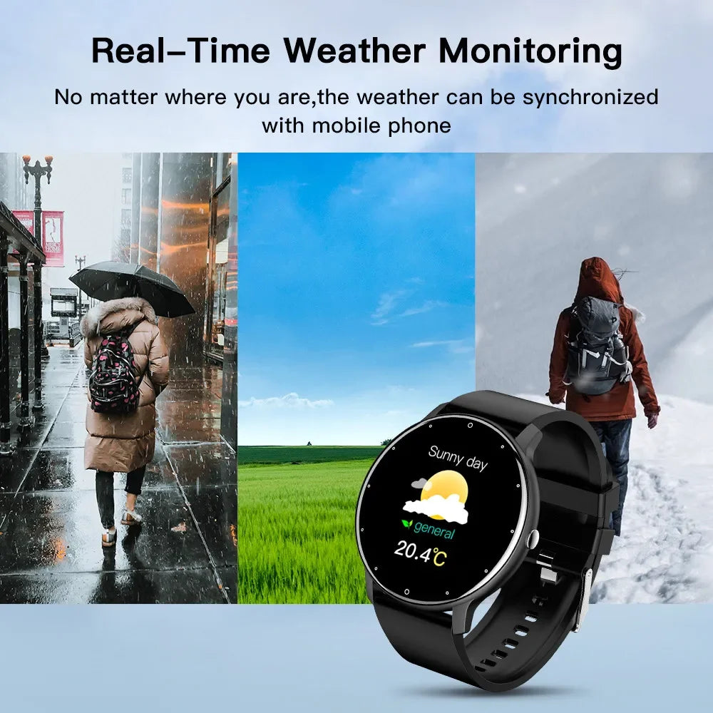 Versatile All-Purpose Waterproof Smartwatch with Fitness Tracking