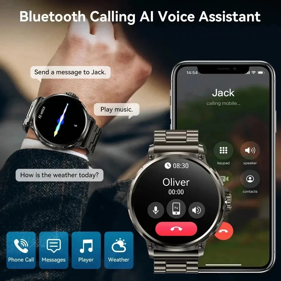 Elite GPS Sport Smartwatch with AMOLED Display