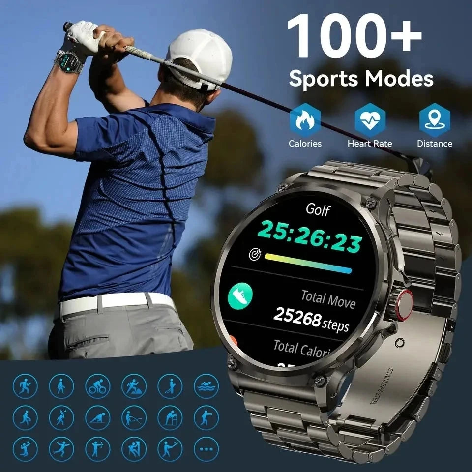 Elite GPS Sport Smartwatch with AMOLED Display