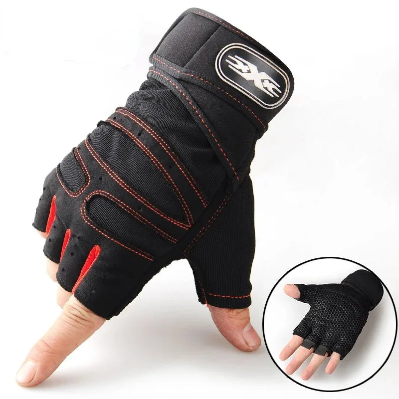Performance Gloves with Wrist Wrap Support
