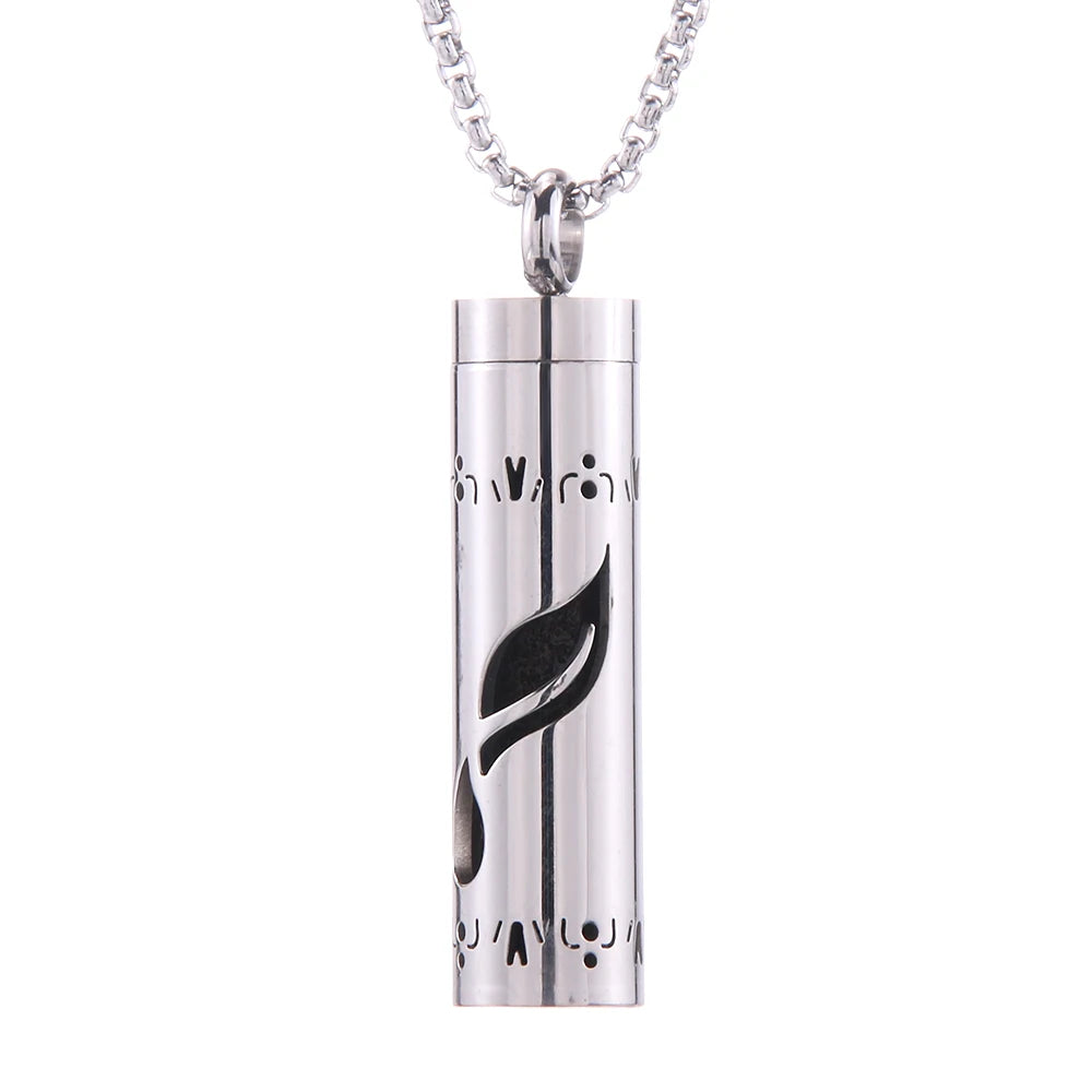 Perfume Essential Oil Diffuser Pendant Necklace