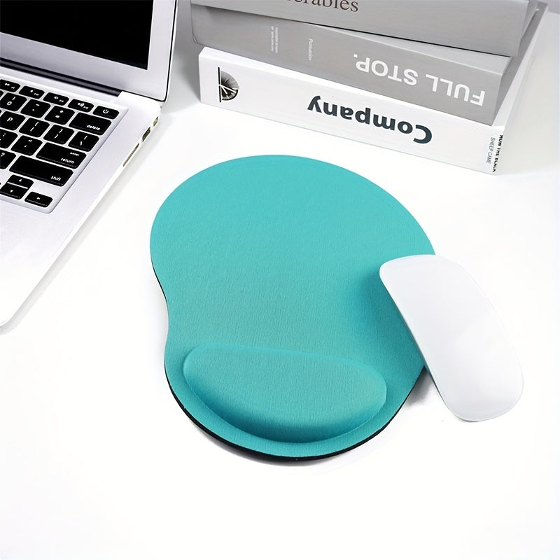 Ergonomic Memory Foam Wrist Rest Mouse Pad for Comfort and Support