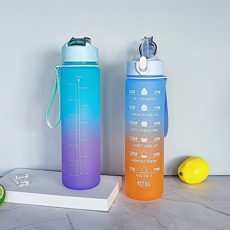 Motivational Gradient Hydration Flask