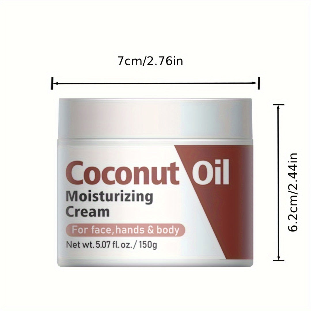 HydraGlow Coconut Moisture Cream with Nourishing Extracts