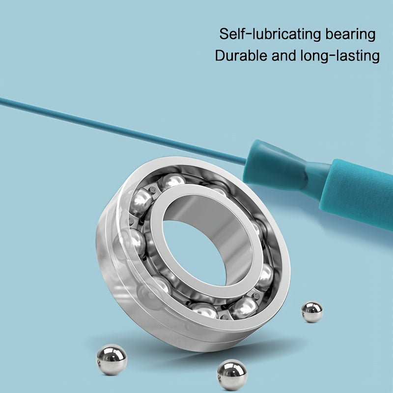 Dual-Purpose Ropeless Skipping Set for Fitness