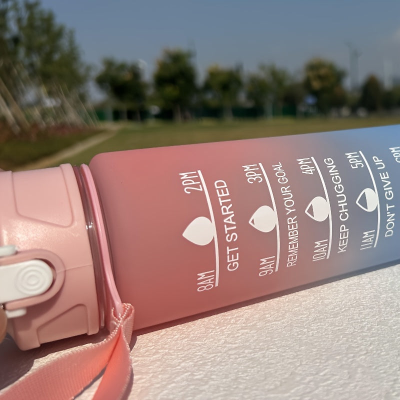 Motivational BPA-Free Sports Bottle