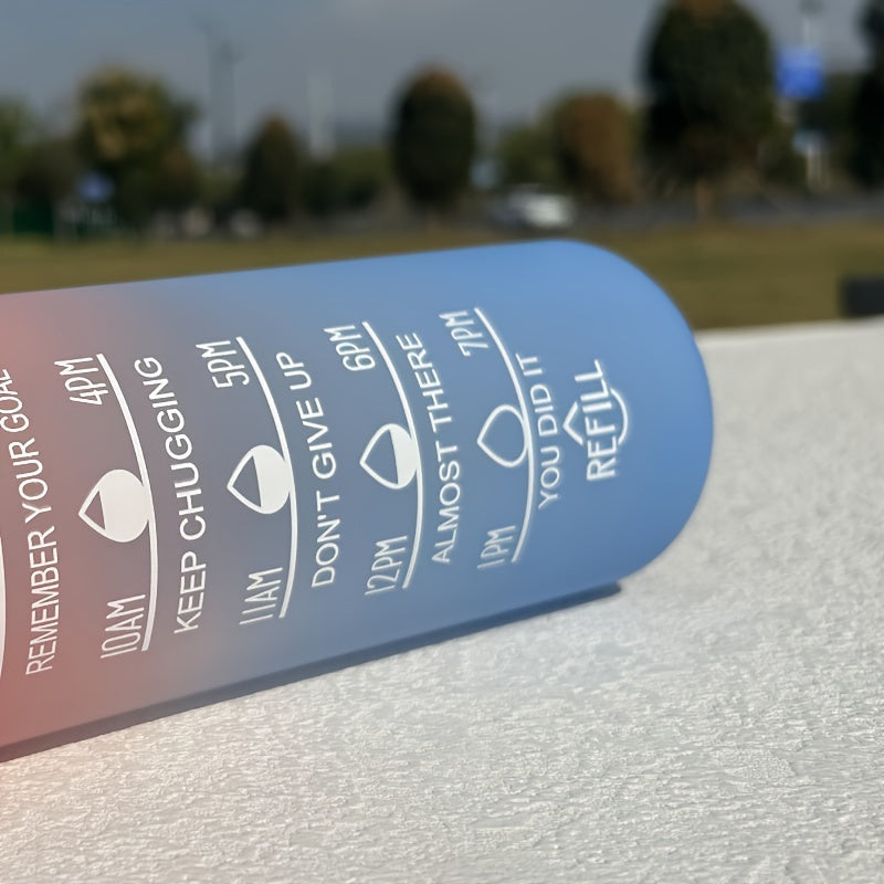 Motivational BPA-Free Sports Bottle