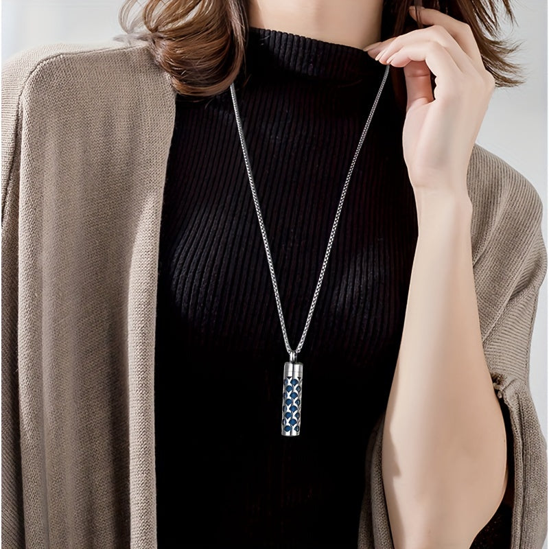 Aroma Harmony Stainless Steel Diffuser Necklace Set