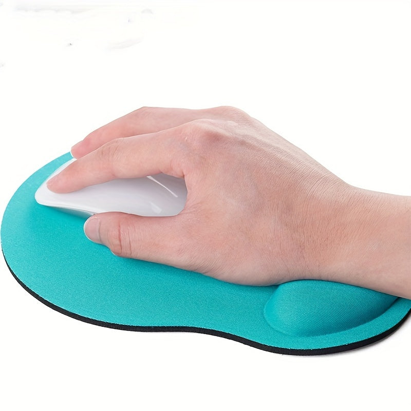 Ergonomic Memory Foam Wrist Rest Mouse Pad for Comfort and Support