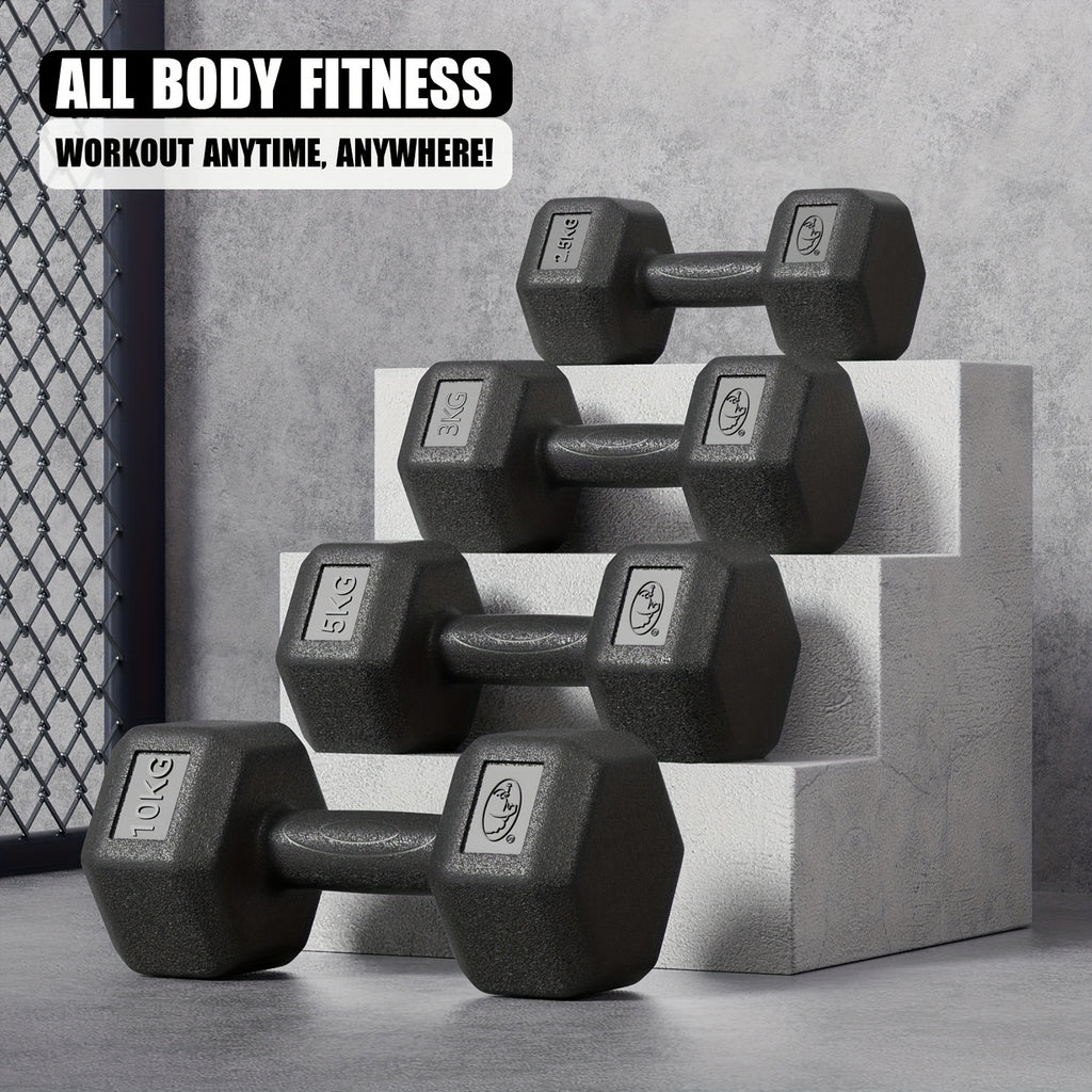 Deluxe Dumbbell Pair for Home and Full-Body Workouts