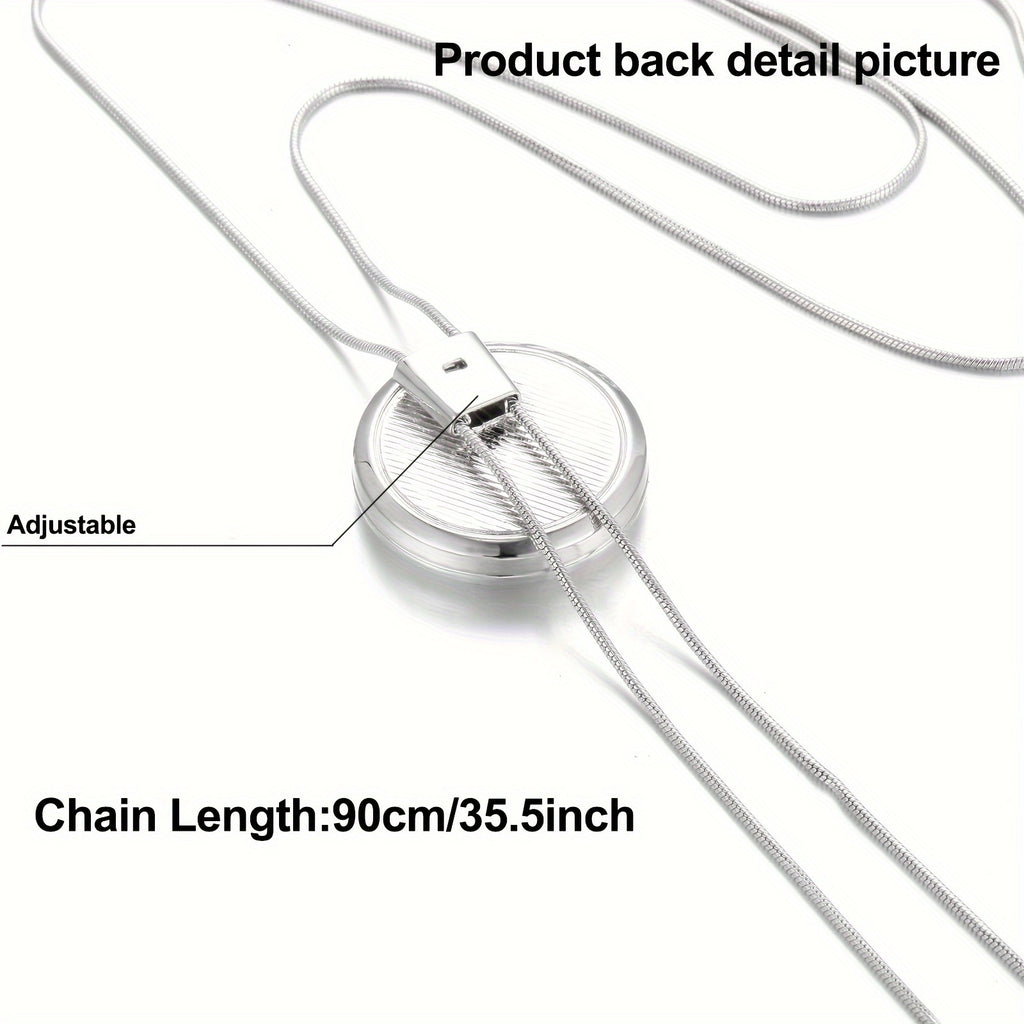 Tree of Life Spiral Locket Essential Oil Tassel Necklace