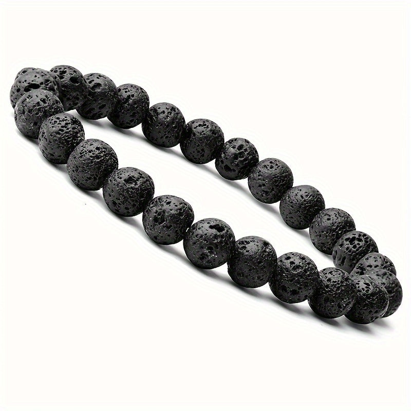 Lava Rock Aromatherapy Bead Bracelet