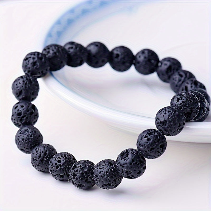 Lava Rock Aromatherapy Bead Bracelet