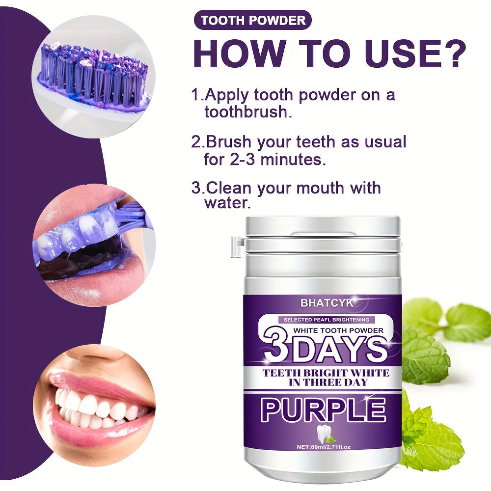 Mint Fresh Whitening Tooth Powder