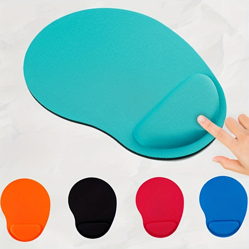 Ergonomic Memory Foam Wrist Rest Mouse Pad for Comfort and Support