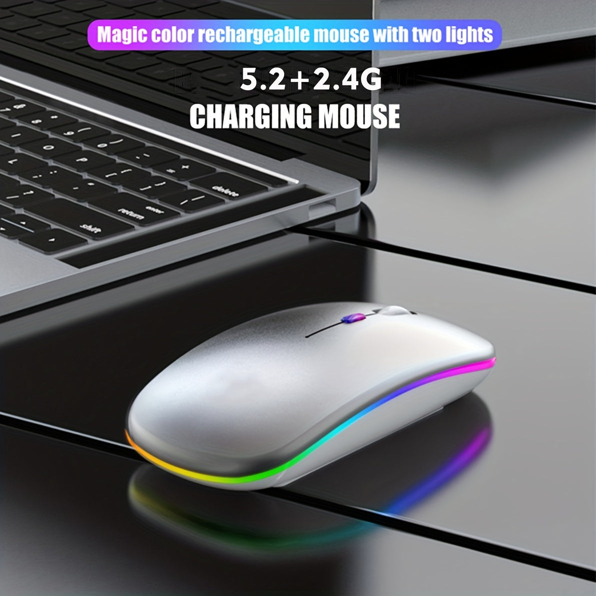 Dual Mode Wireless Gaming Mouse