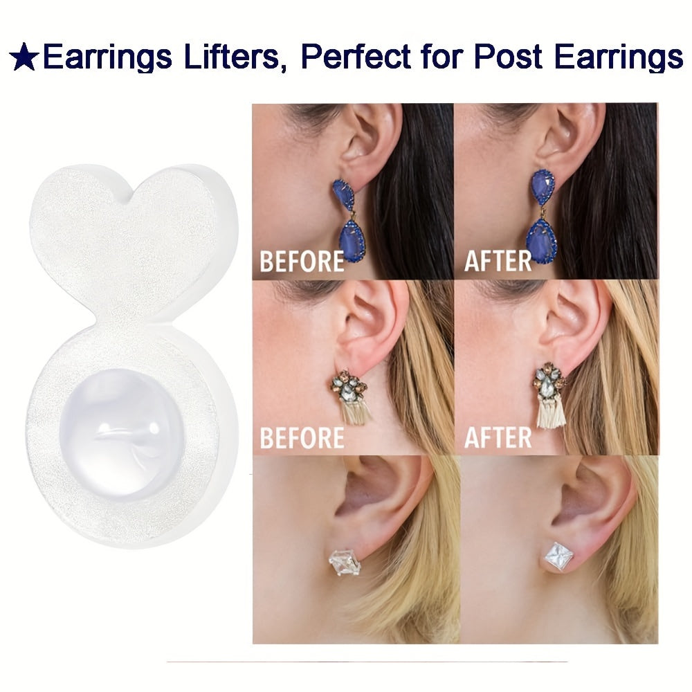 Invisible Silicone Earring Support Backs