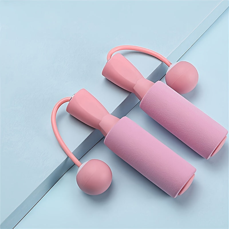 Dual-Purpose Ropeless Skipping Set for Fitness