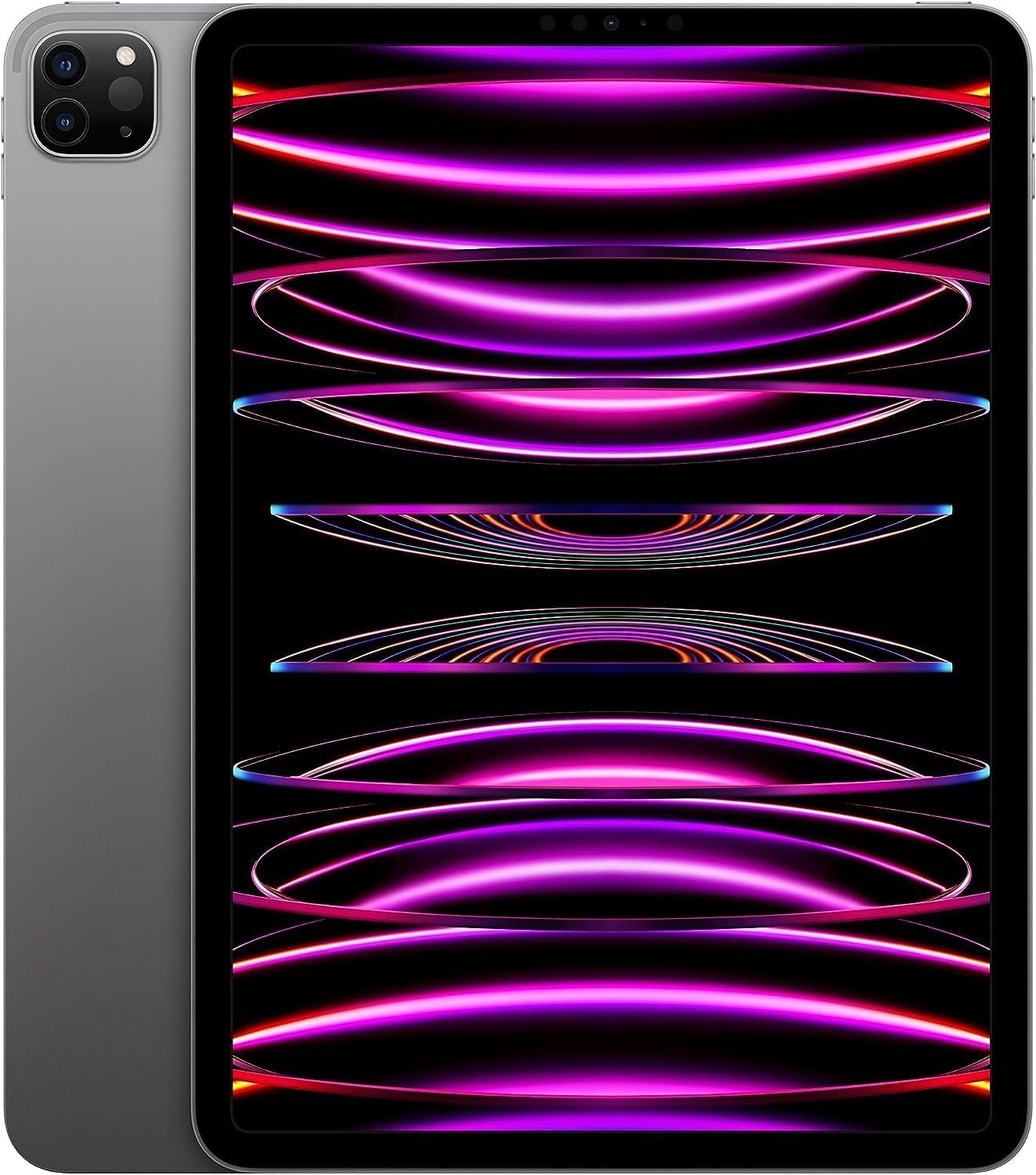 Apple 2021 iPad Pro 3rd Gen (11 inch, Wi-Fi + Cellular, 128GB) Space Gray (Renewed)