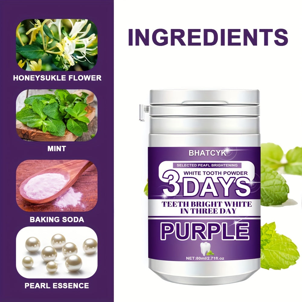 Mint Fresh Whitening Tooth Powder