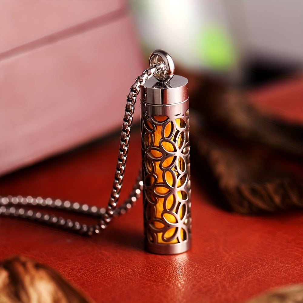 Aroma Harmony Stainless Steel Diffuser Necklace Set