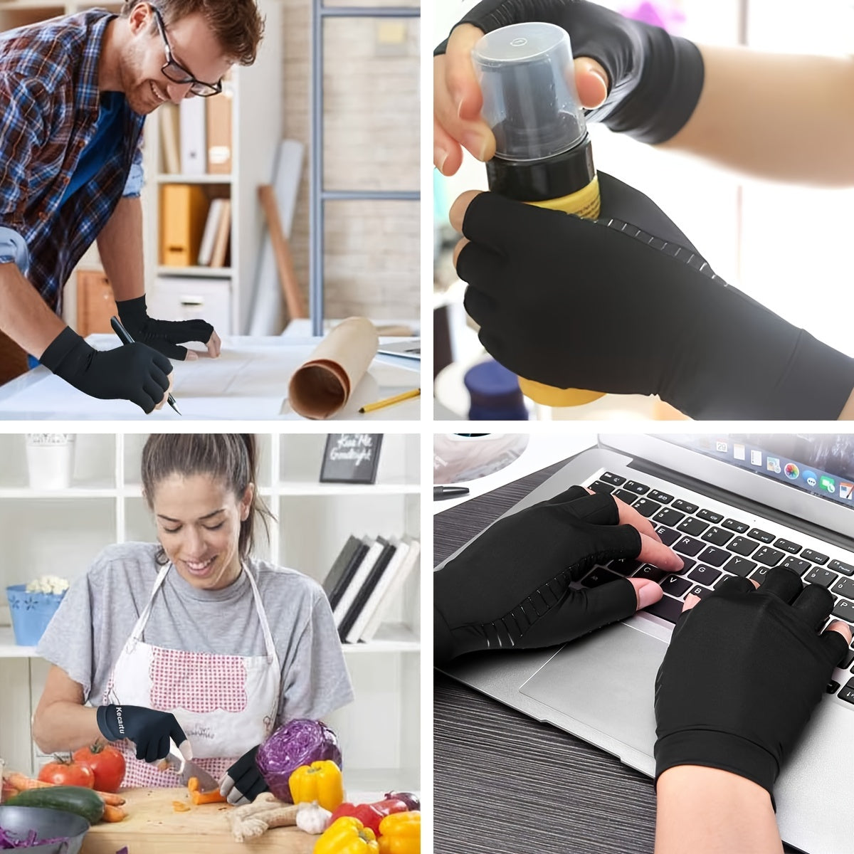 FlexiGrip Support Gloves