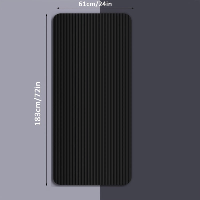High-Density Fitness Mat for Yoga and Training with Enhanced Grip