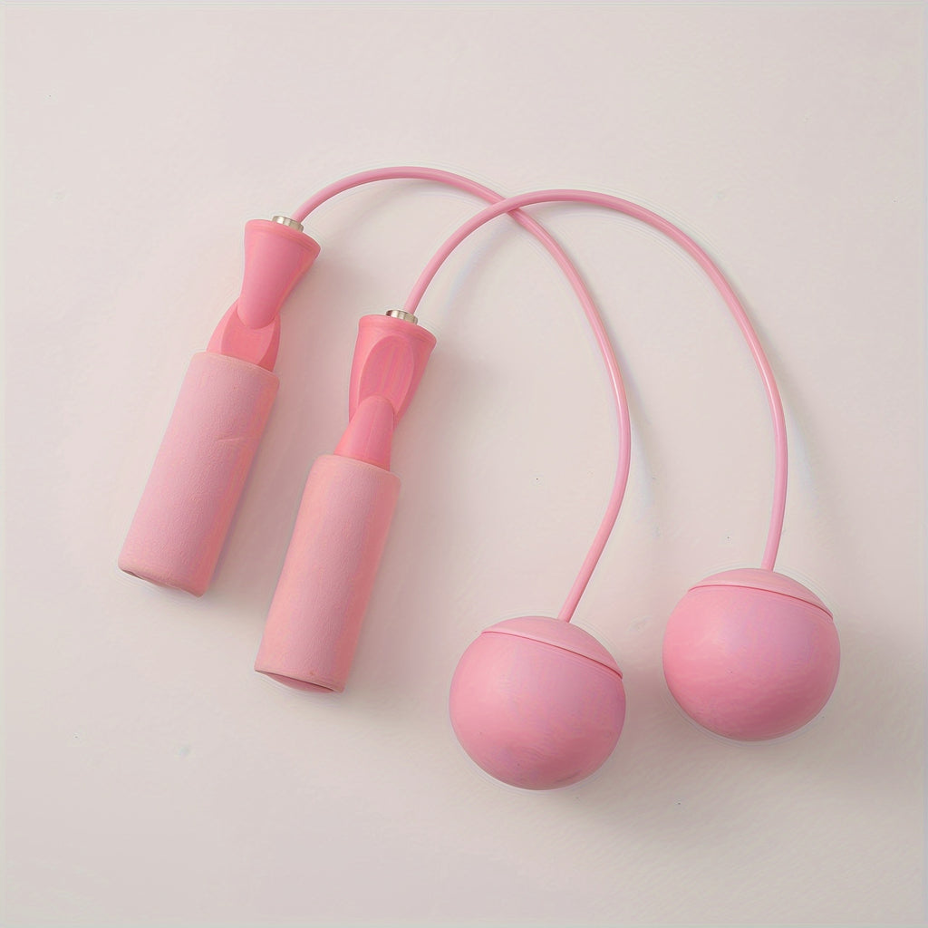 Dual-Purpose Ropeless Skipping Set for Fitness