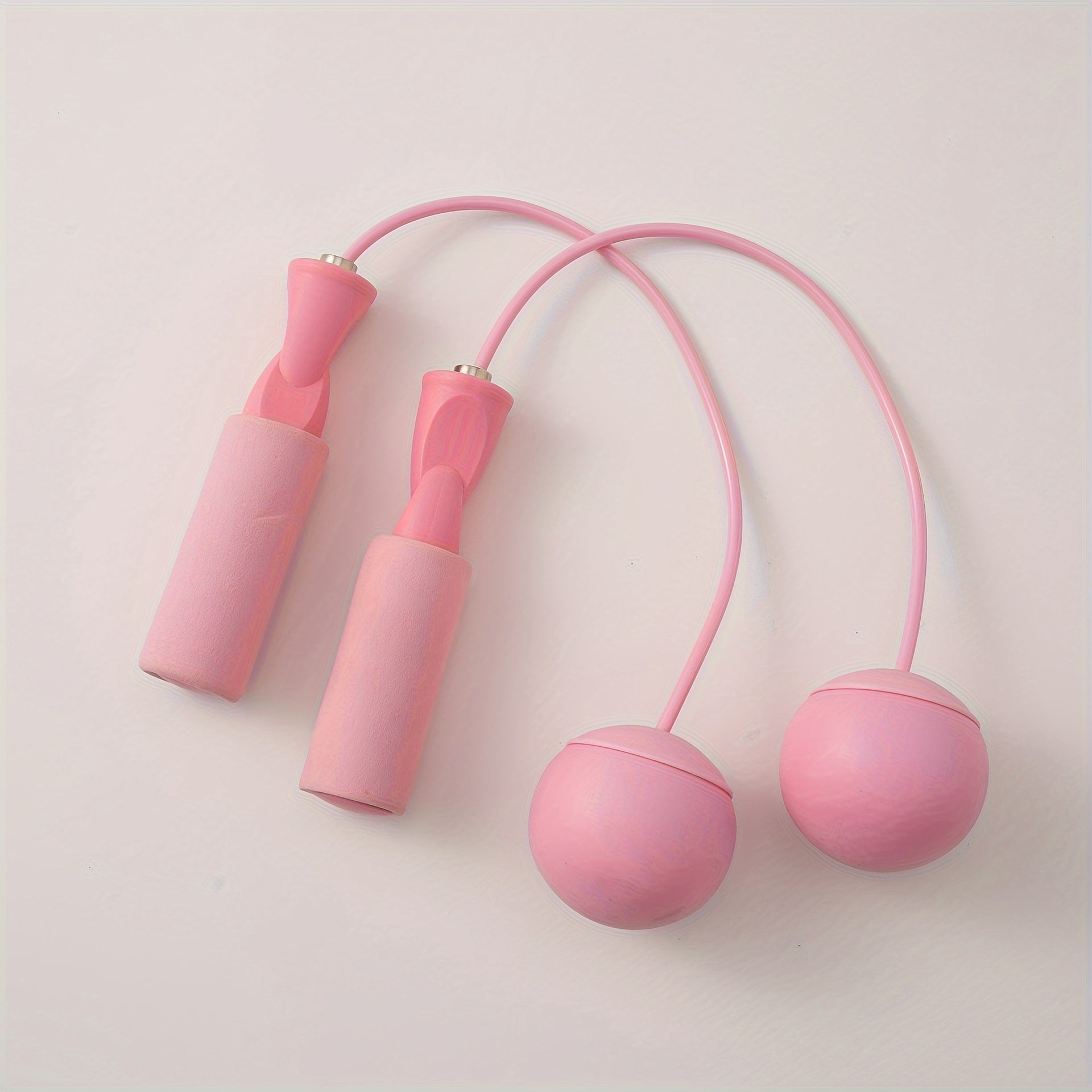 Dual-Purpose Ropeless Skipping Set for Fitness