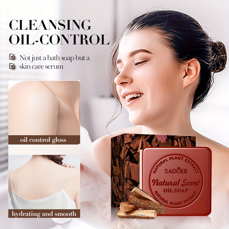 PureBalance Nourishing Sandalwood Soap with Shea Butter and Essential Oils