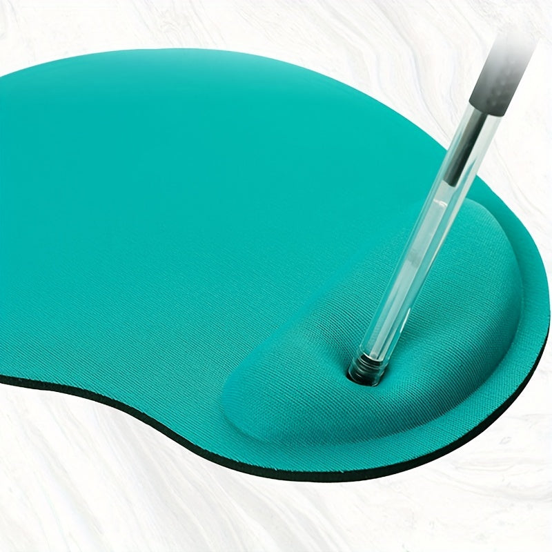 Ergonomic Memory Foam Wrist Rest Mouse Pad for Comfort and Support
