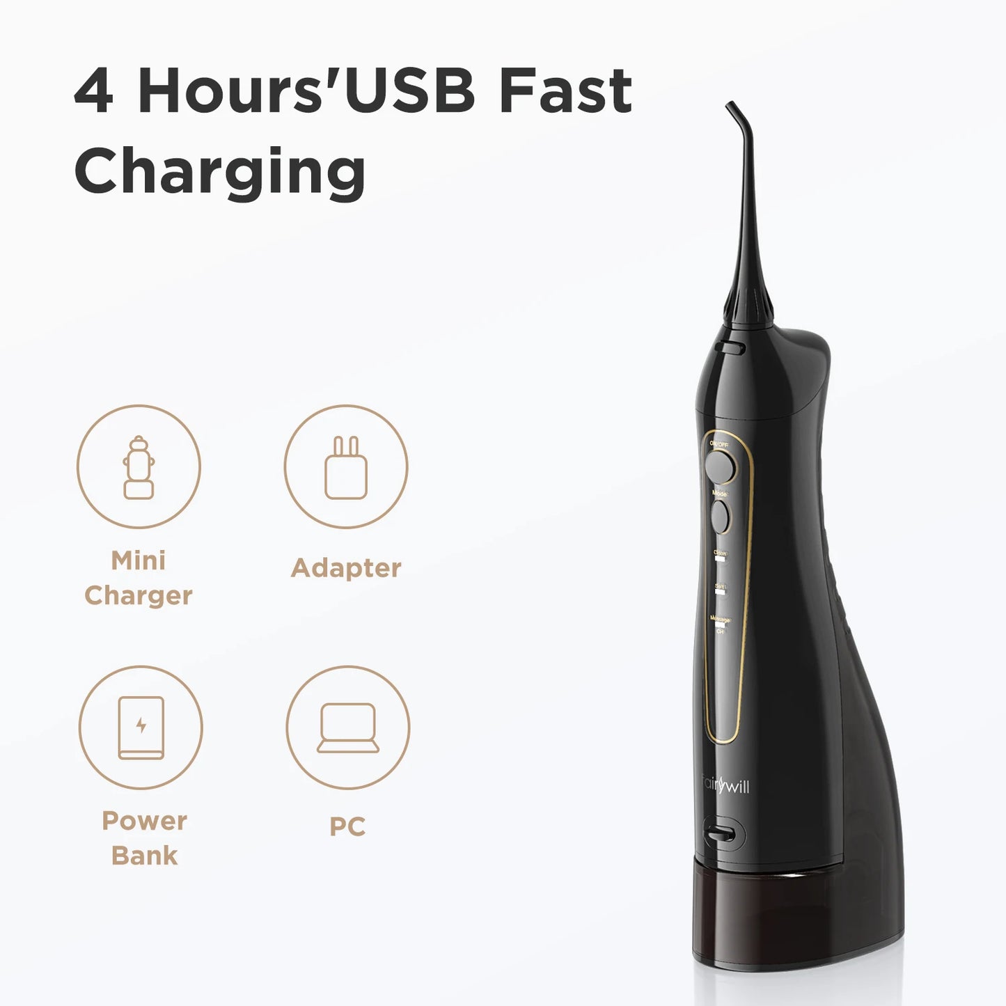 AquaPulse Advanced Portable Oral Flosser
