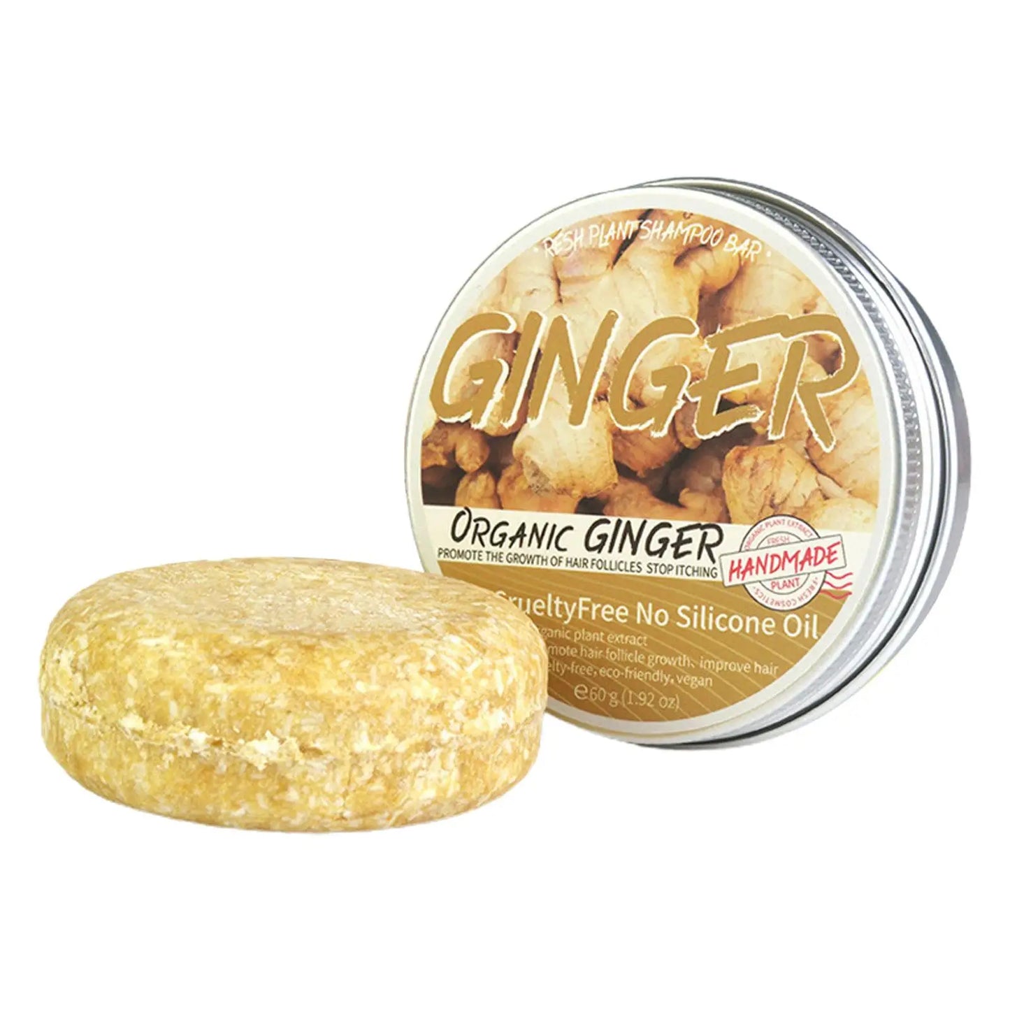 Ginger Root Hair Cleansing Bar
