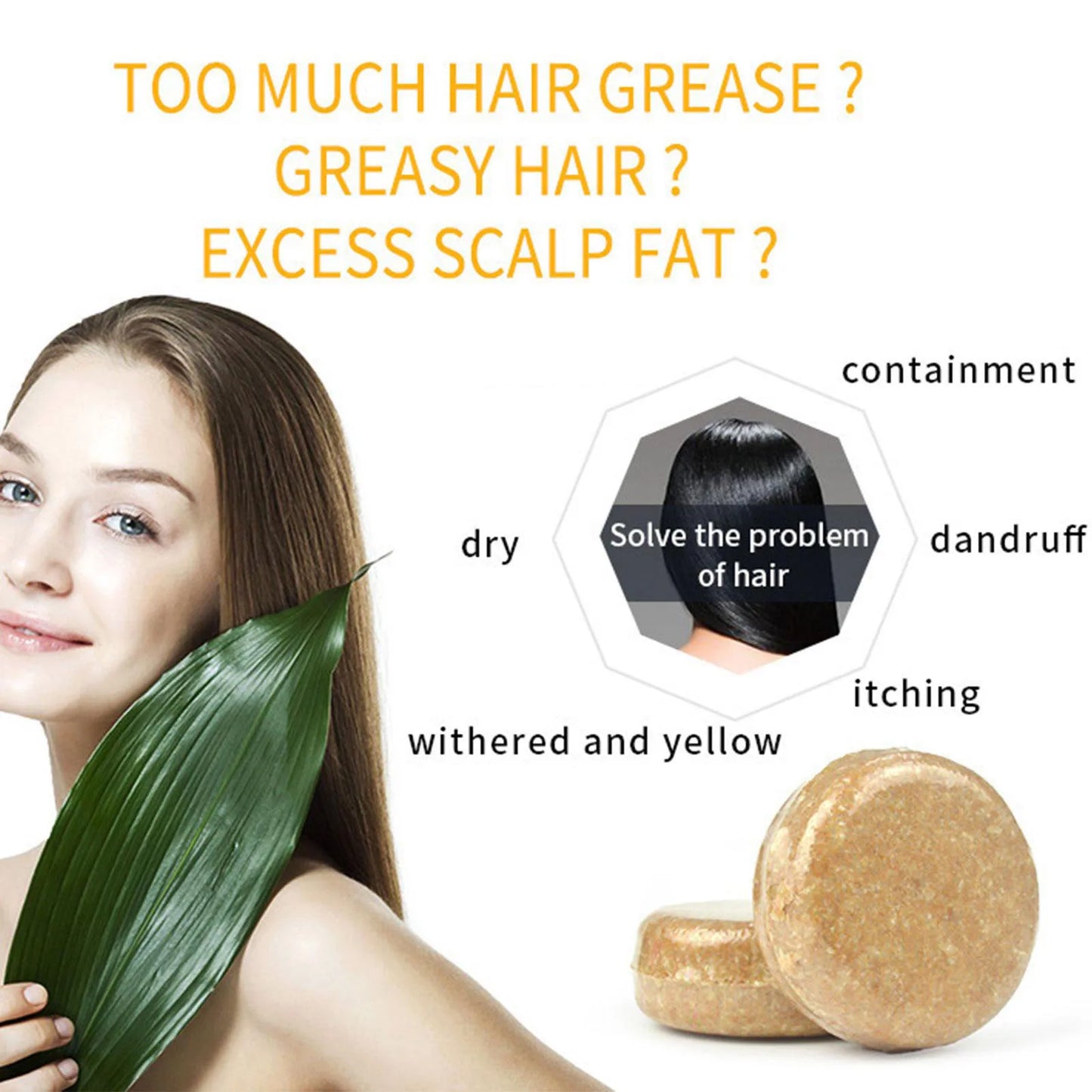 Ginger Root Hair Cleansing Bar