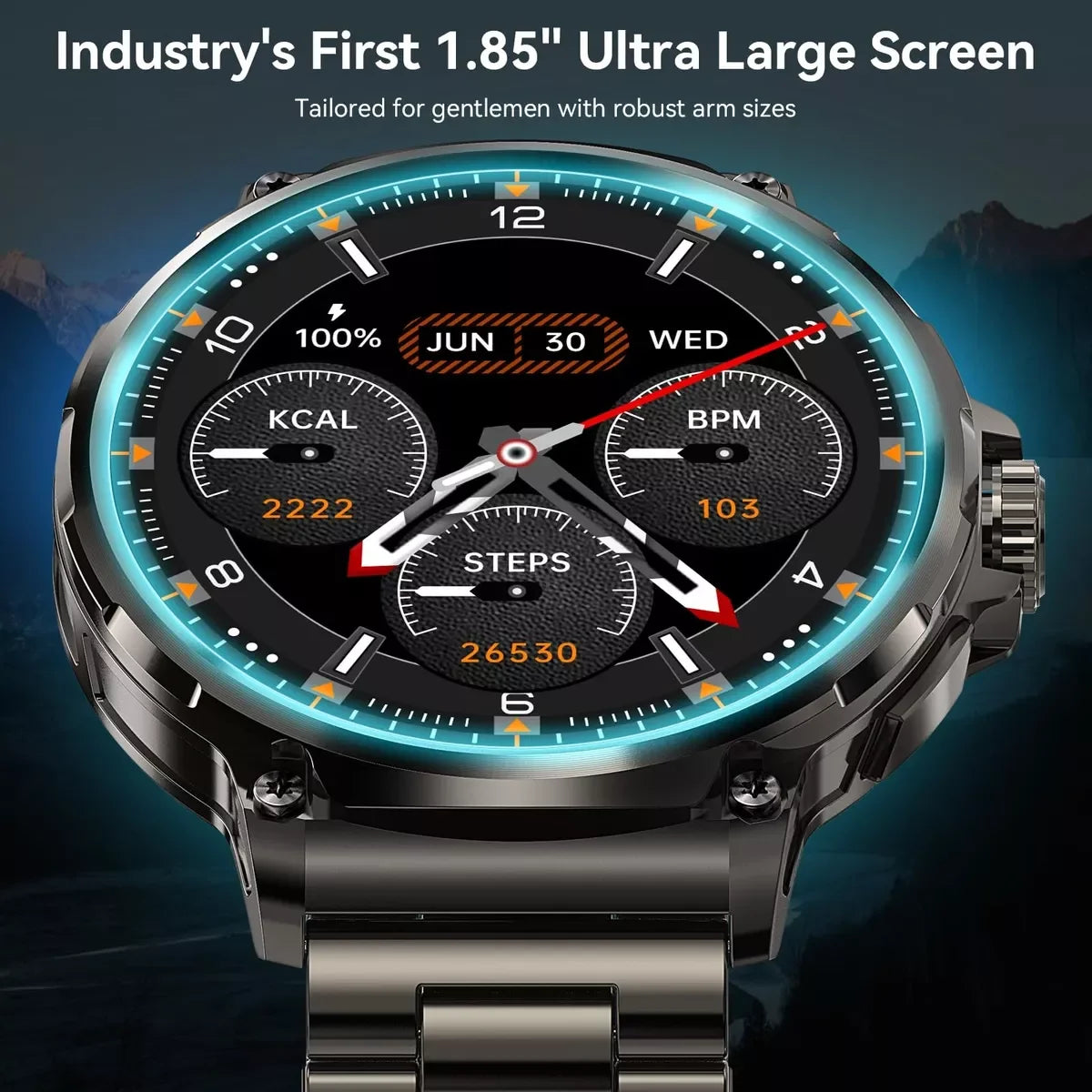 Elite GPS Sport Smartwatch with AMOLED Display