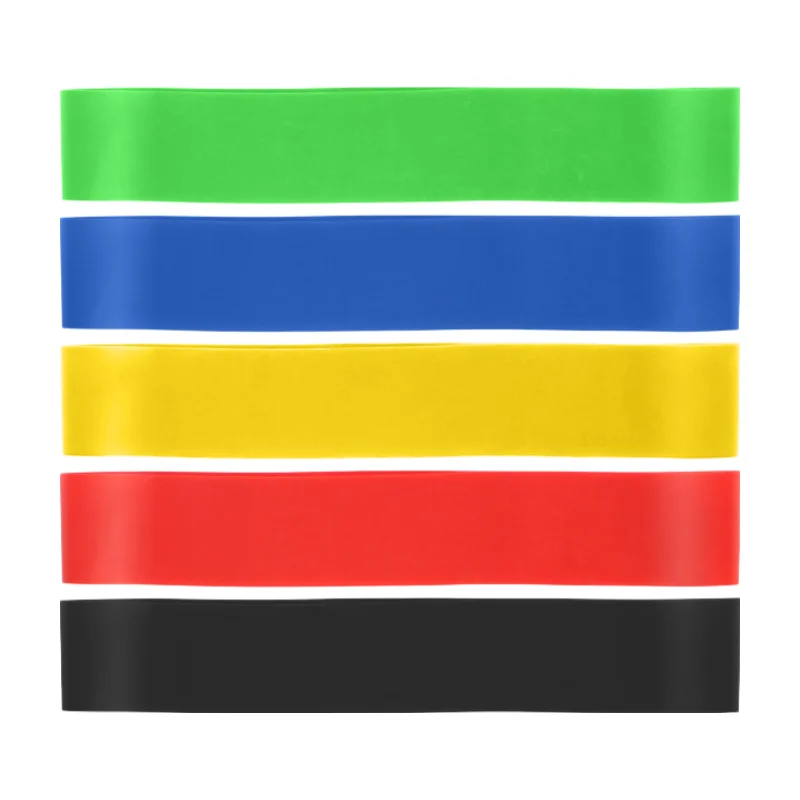 7 Piece TPE Fitness Resistance Band Set