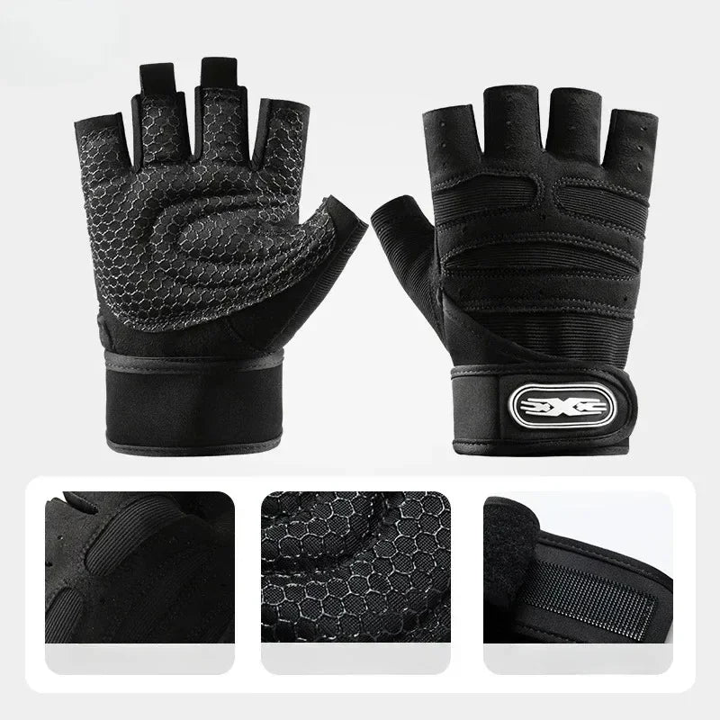Performance Gloves with Wrist Wrap Support