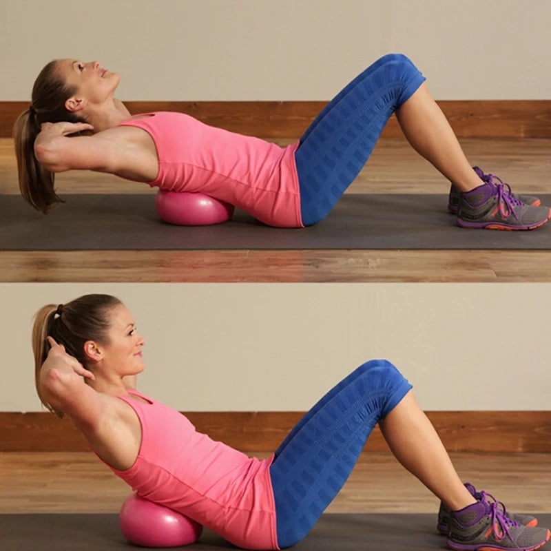 Compact Fitness Stability Ball for Core Strength