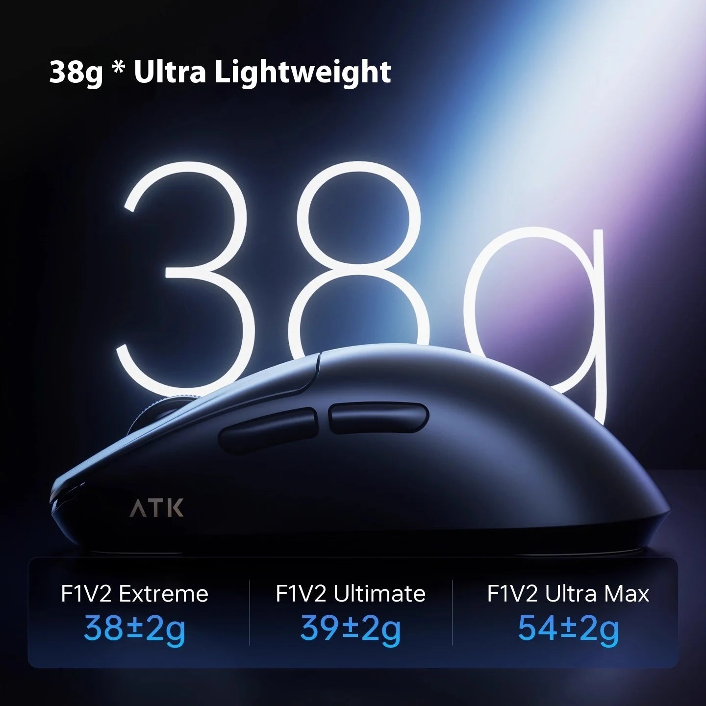 Atk Blazing Sky F1 V2 Ultimate Mouse Wireless F1 V2 Ultra Max Paw3950ultra Lightweight 750ips Low Latency 650ips Gamer Accessory