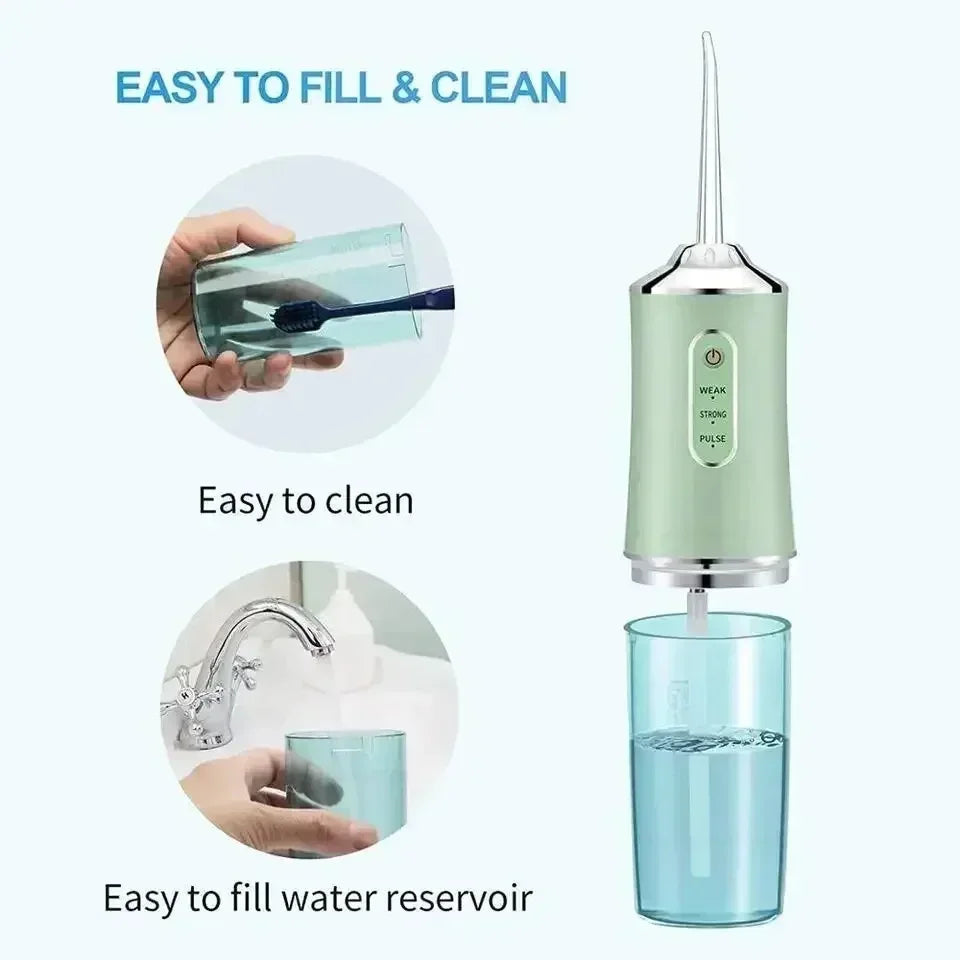 Portable USB Rechargeable Water Flosser