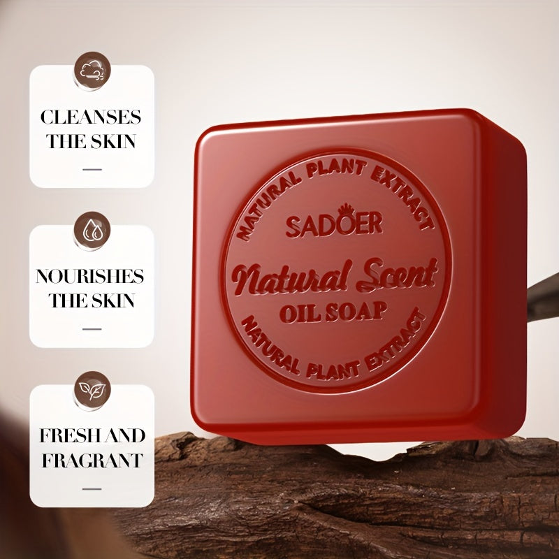 PureBalance Nourishing Sandalwood Soap with Shea Butter and Essential Oils