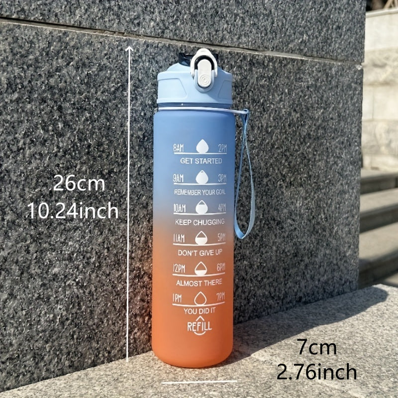 Motivational BPA-Free Sports Bottle
