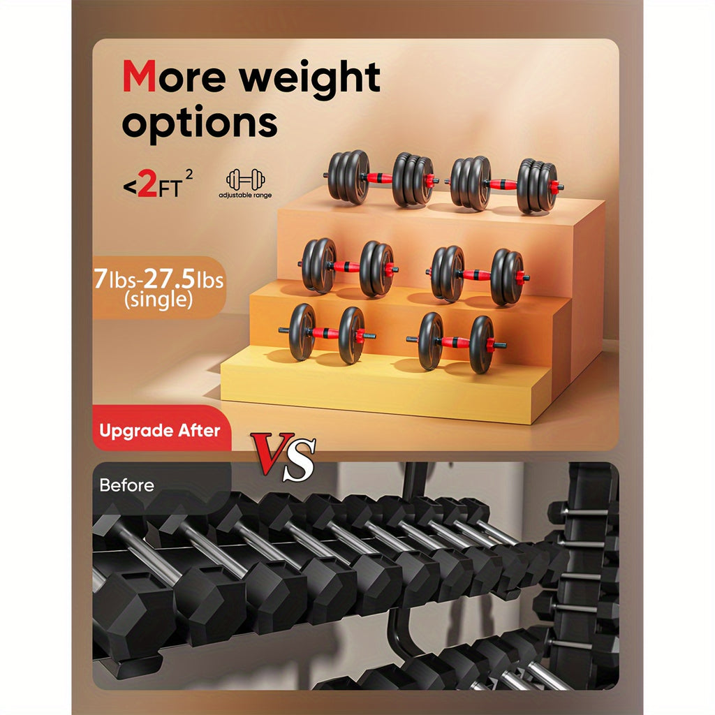 Multi-Function Transformable Weight System for Comprehensive Home Fitness