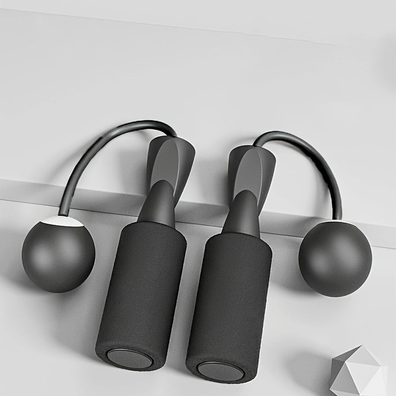 Dual-Purpose Ropeless Skipping Set for Fitness