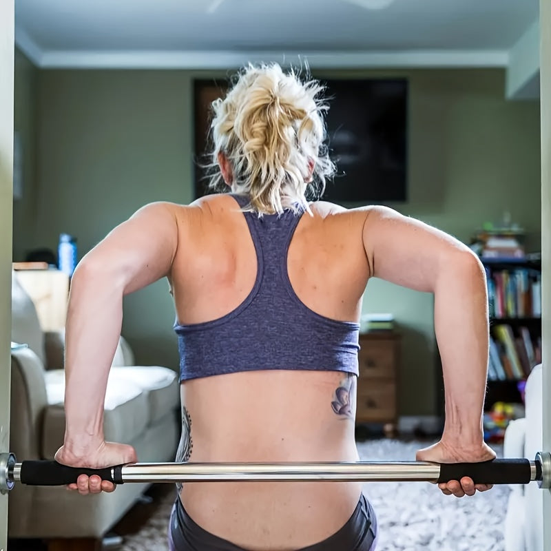 Steel Adjustable Fitness Bar for Doorways