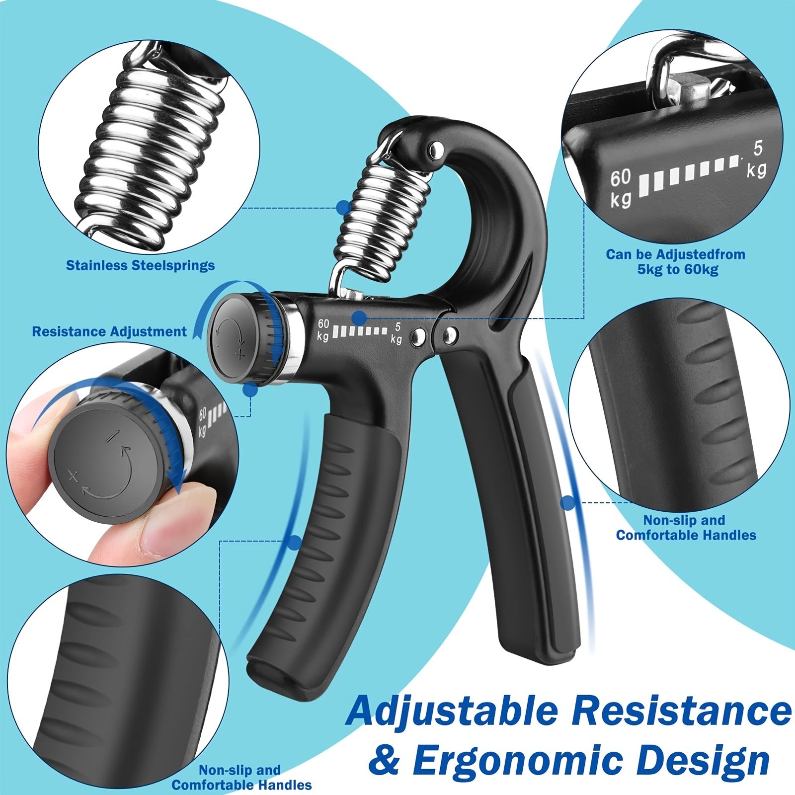 Versatile Hand Exerciser for Strength and Rehabilitation
