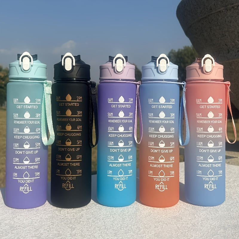 Motivational BPA-Free Sports Bottle